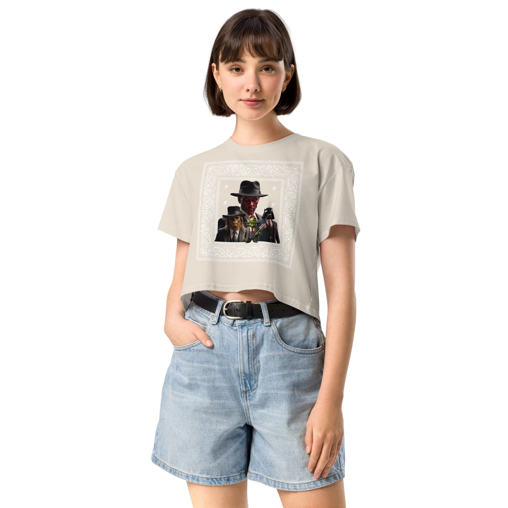 Star Wars Rat Pack Women’s crop top - Elevaleaf - 
