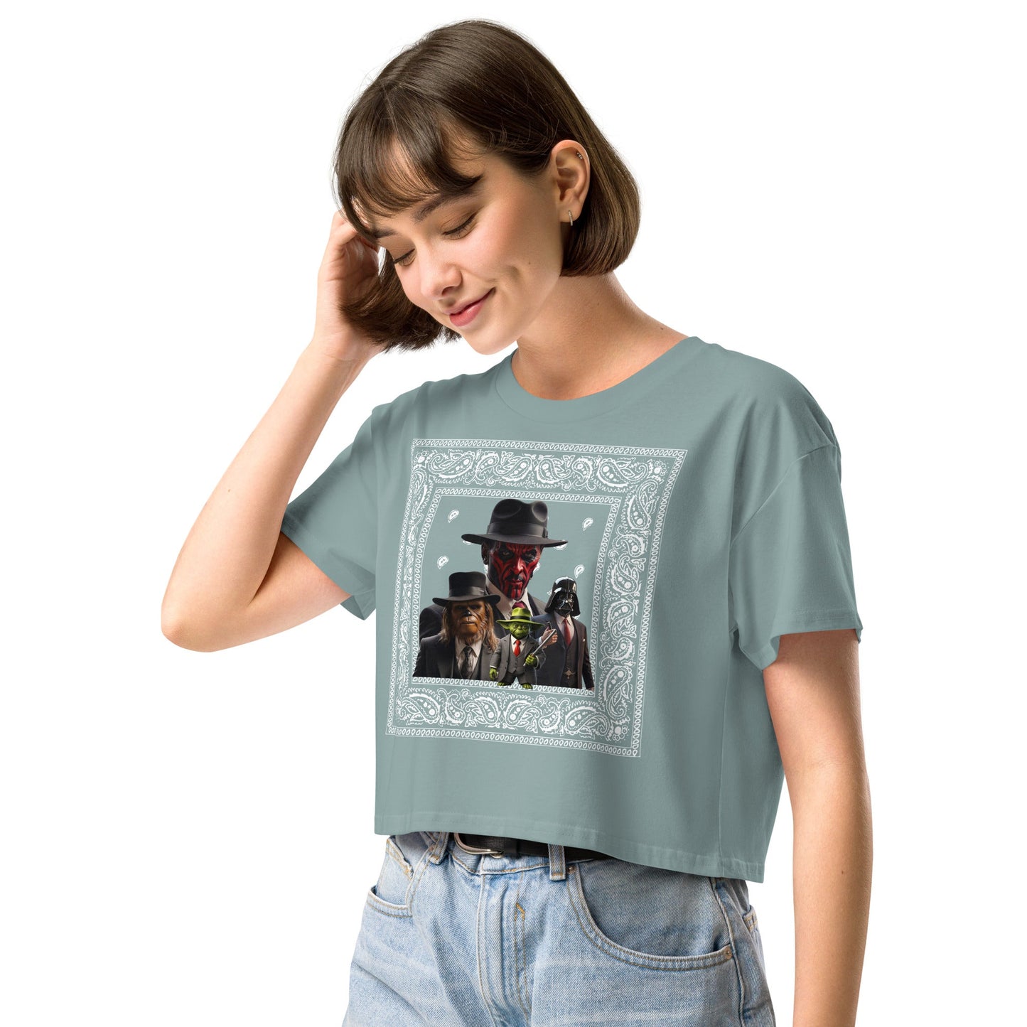 Star Wars Rat Pack Women’s crop top - Elevaleaf - 