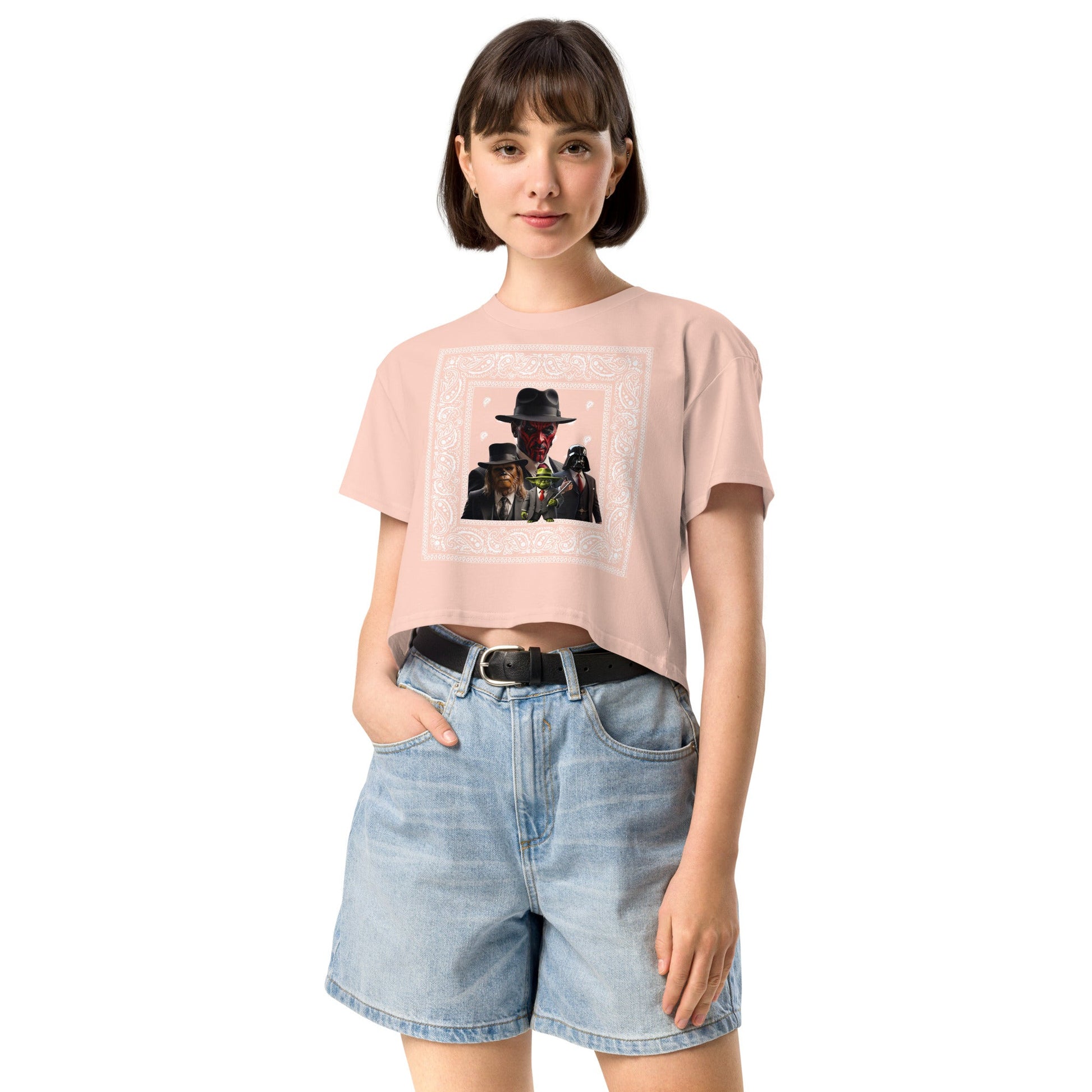 Star Wars Rat Pack Women’s crop top - Elevaleaf - 