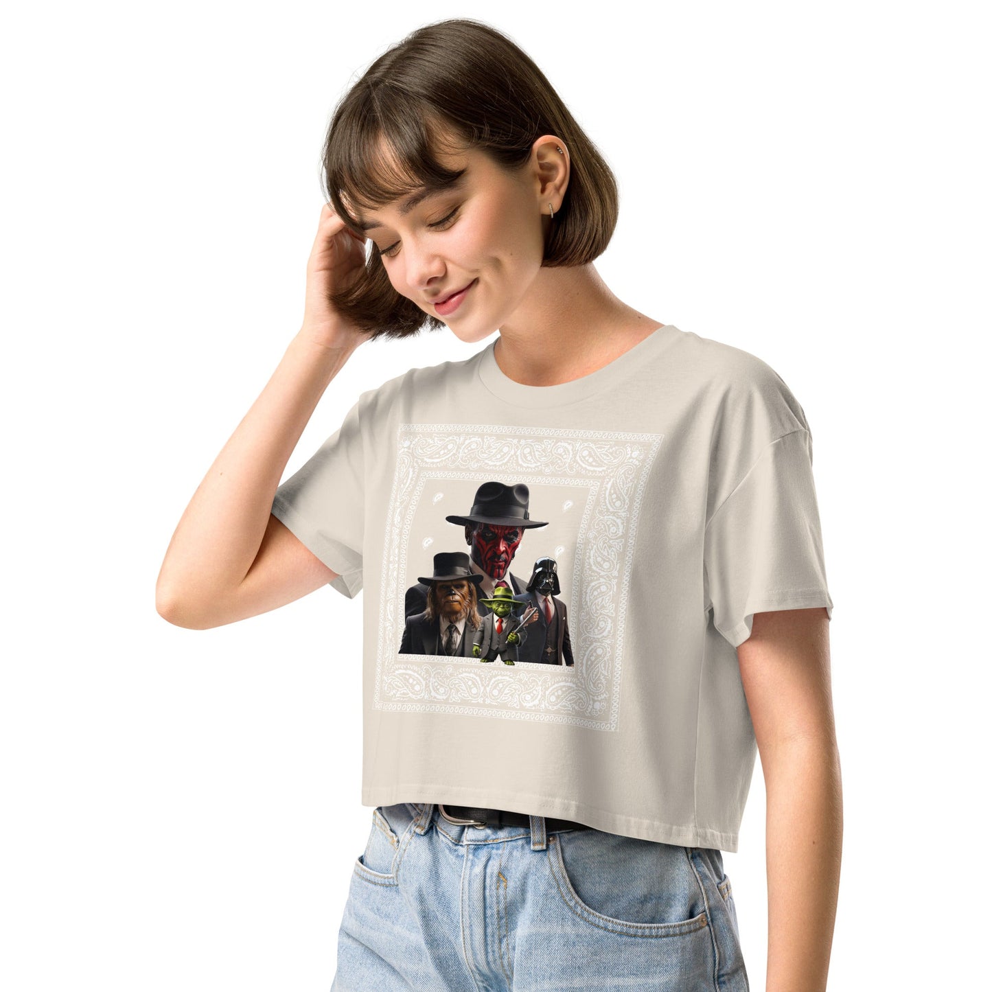 Star Wars Rat Pack Women’s crop top - Elevaleaf - 