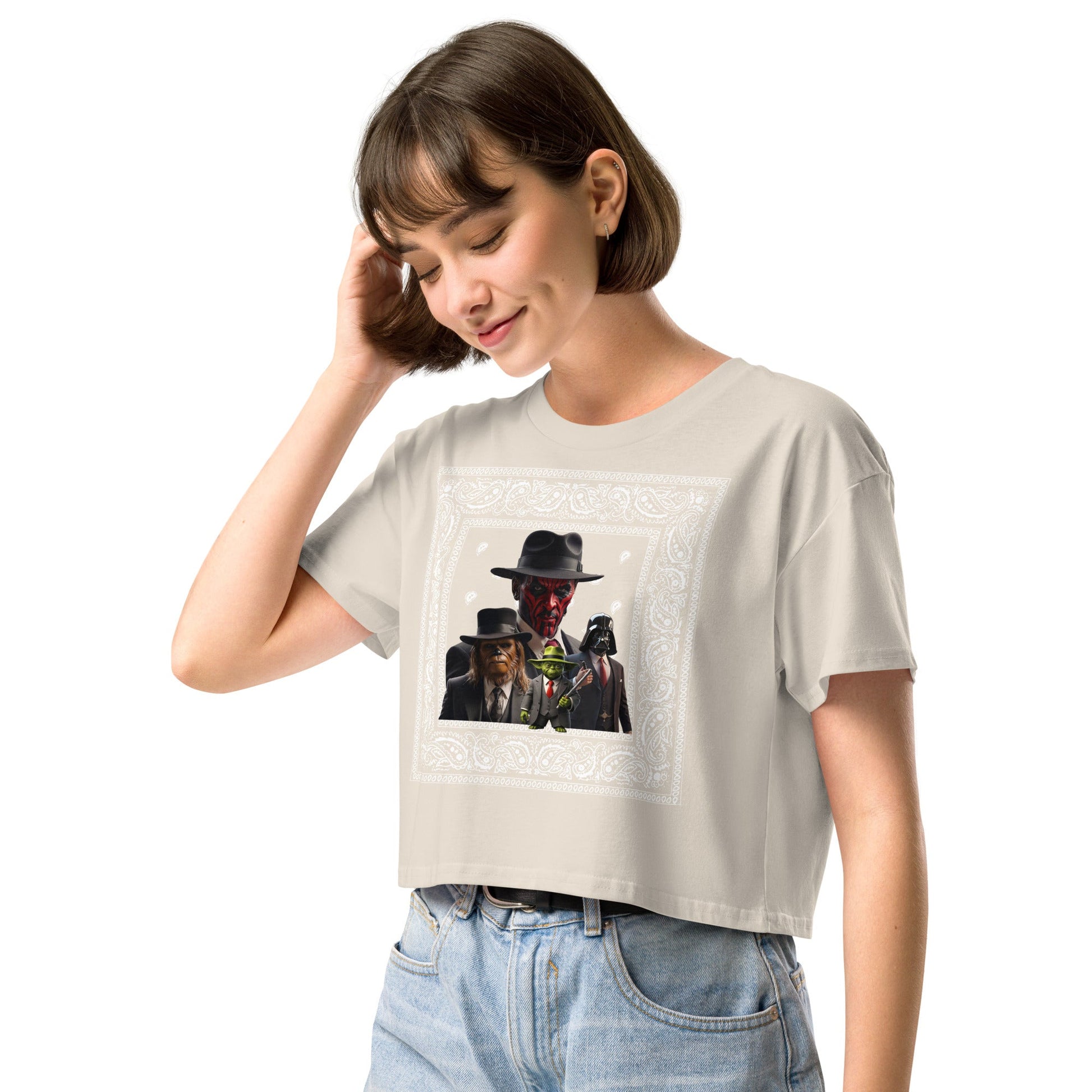 Star Wars Rat Pack Women’s crop top - Elevaleaf - 