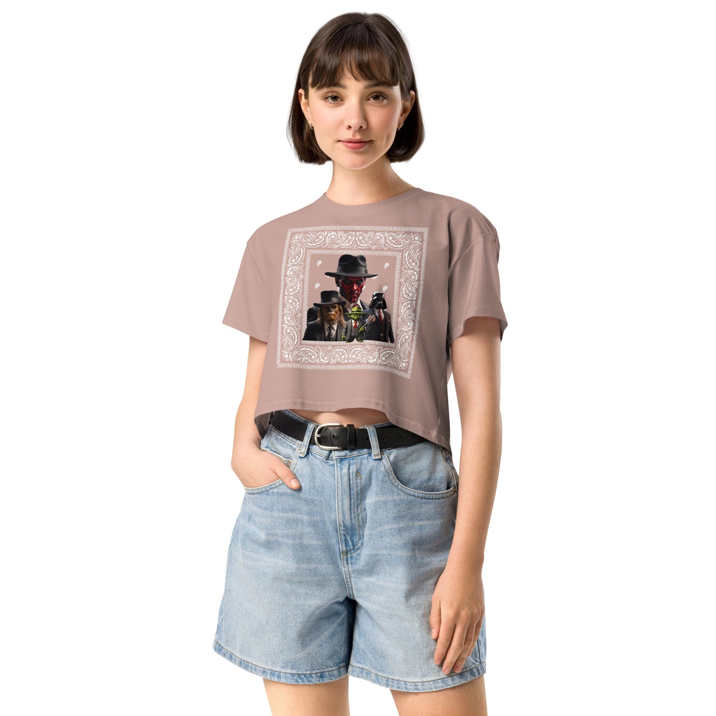 Star Wars Rat Pack Women’s crop top - Elevaleaf - 