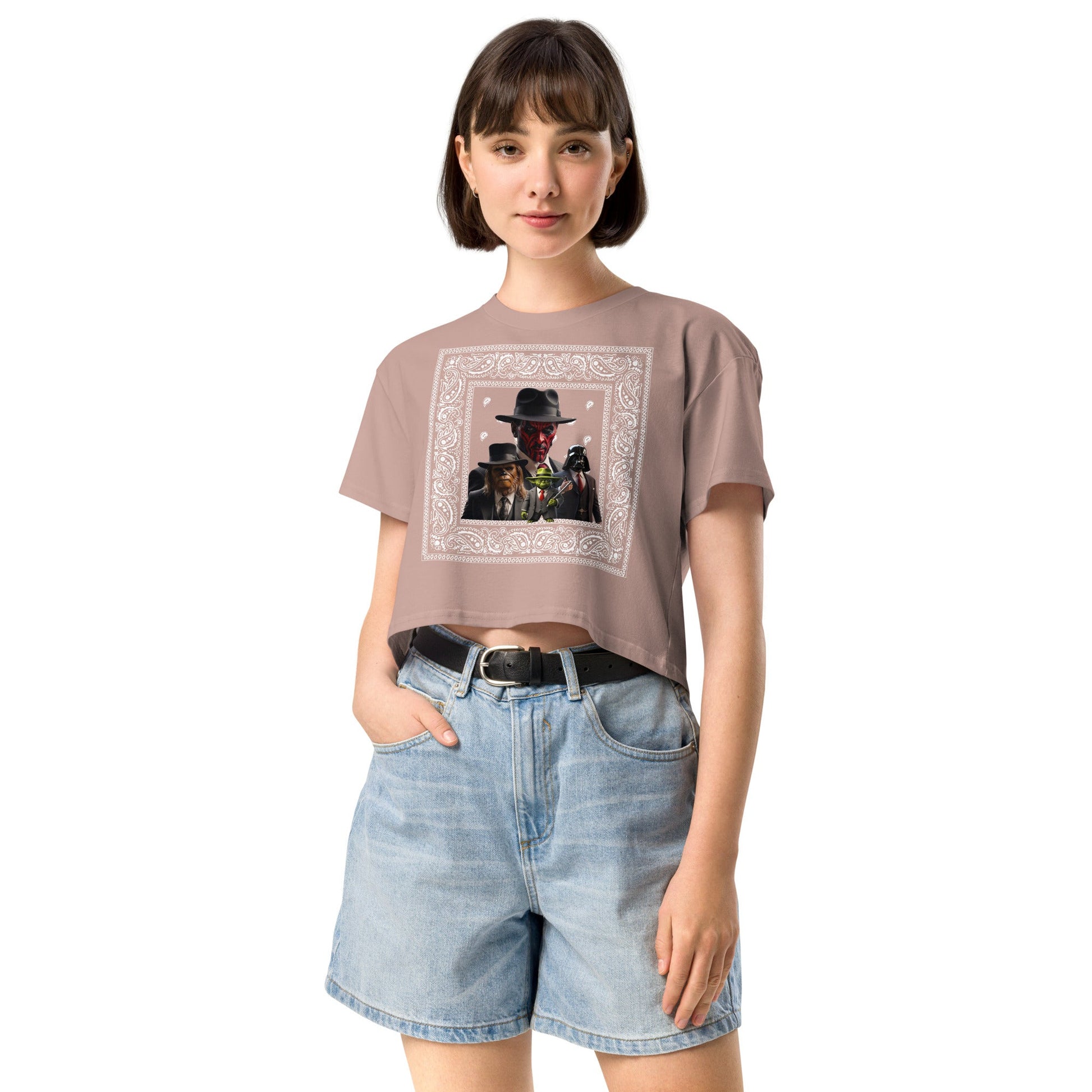 Star Wars Rat Pack Women’s crop top - Elevaleaf - 