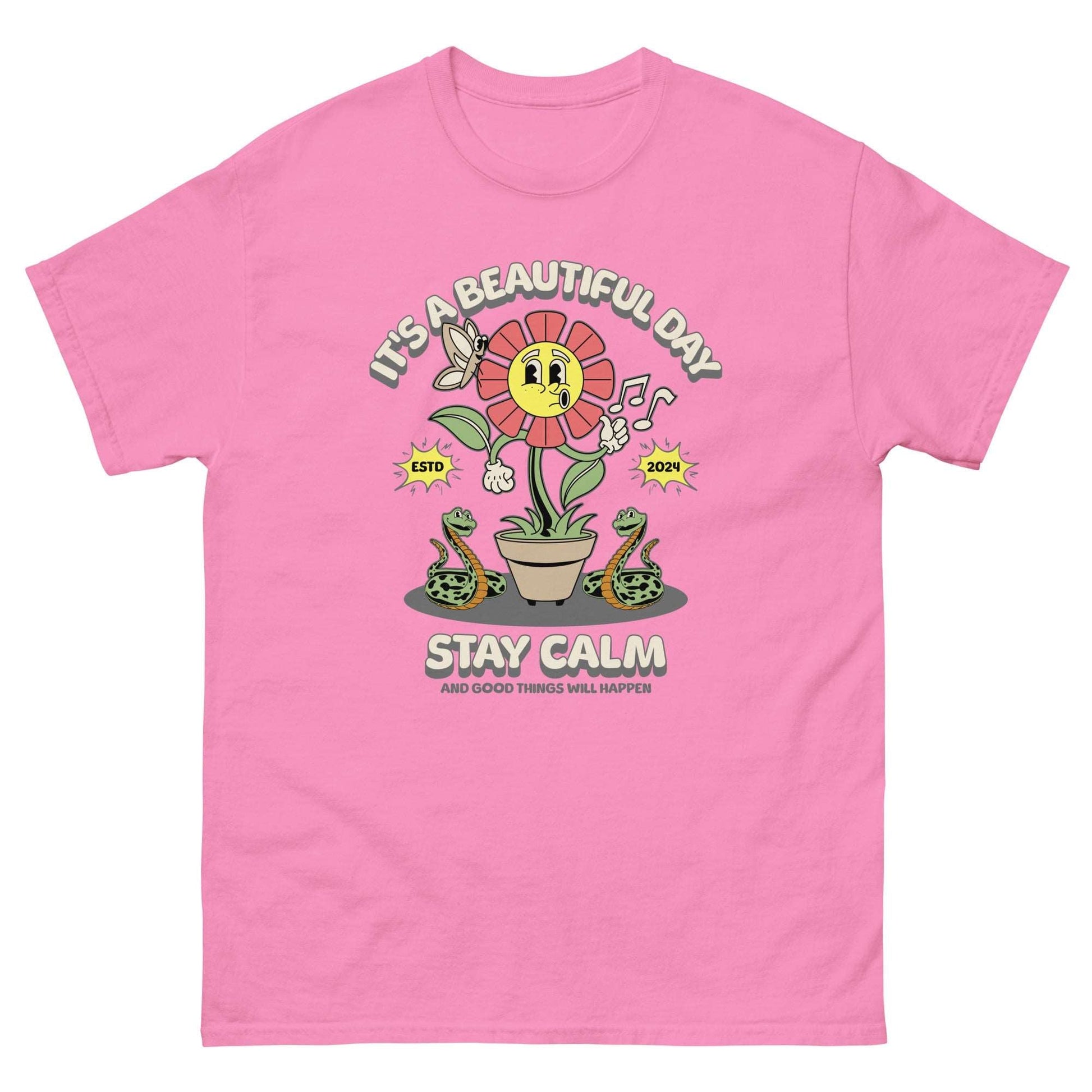 Stay Calm Men's classic tee - Elevaleaf - 