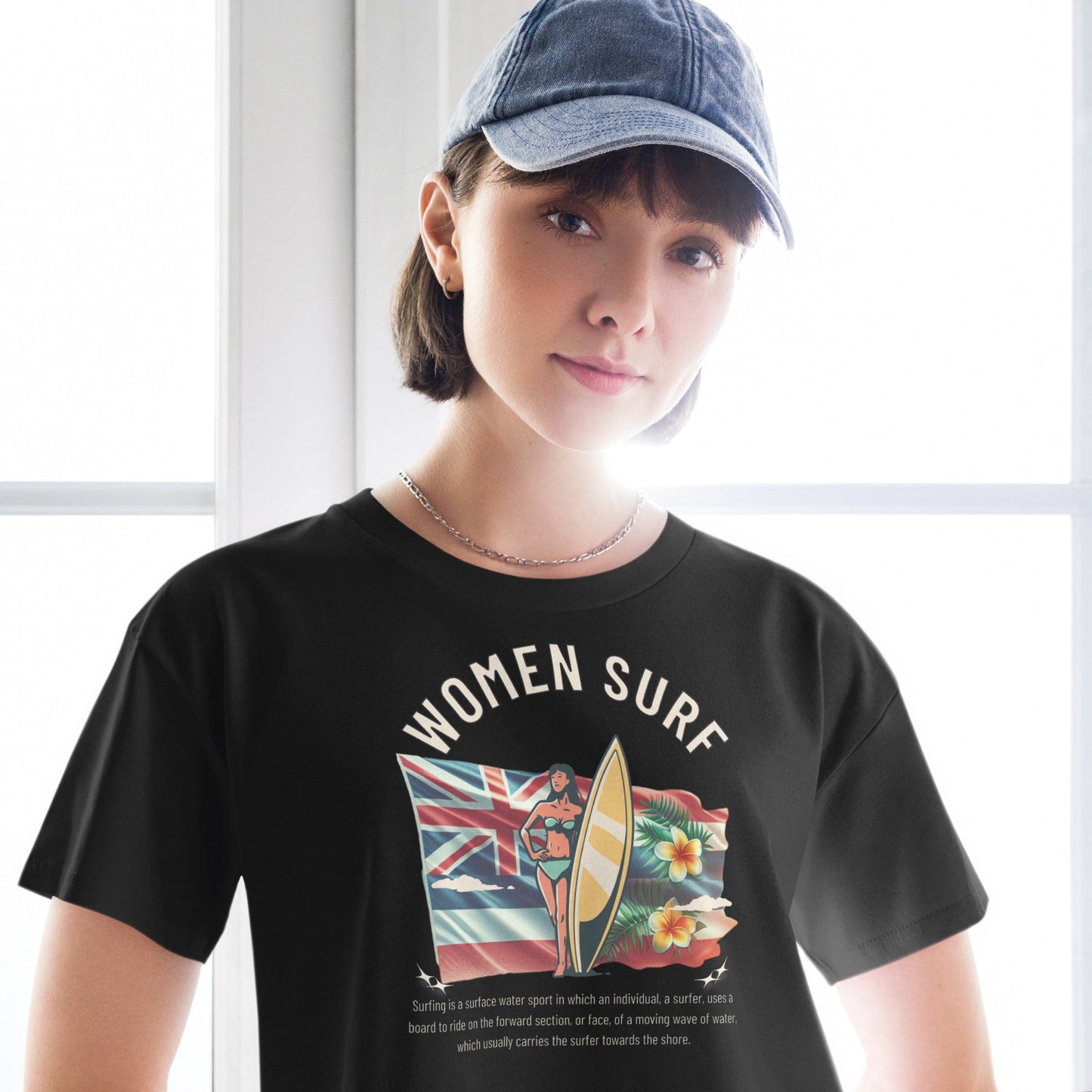 Women’s Surf crop top - Elevaleaf - 