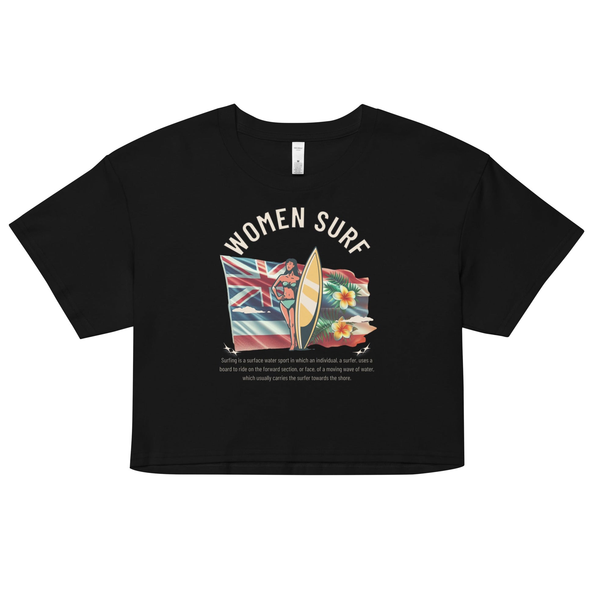 Women’s Surf crop top - Elevaleaf - 