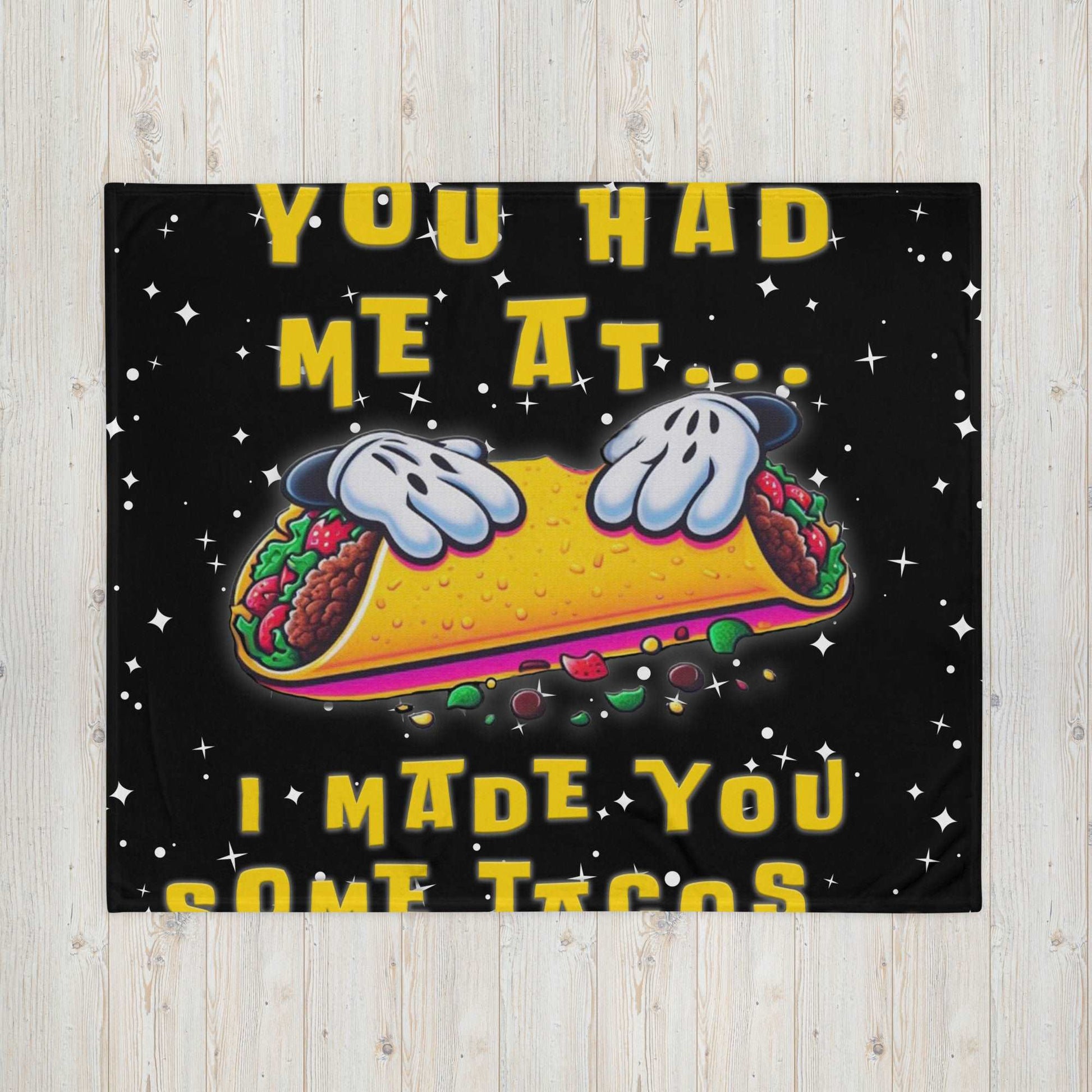You Had me at... Throw Blanket - Elevaleaf - 