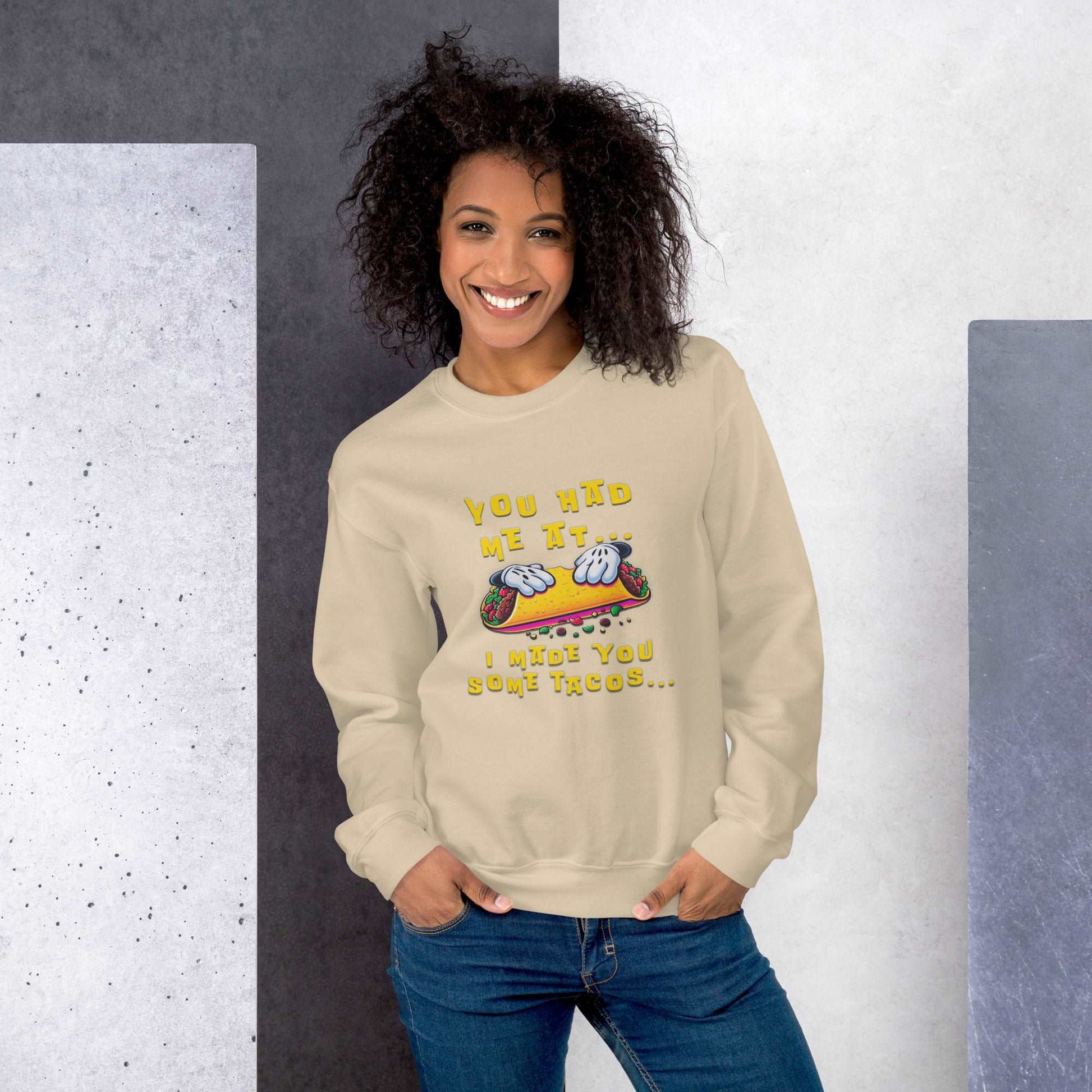You Had me at... Unisex Sweatshirt - Elevaleaf - 