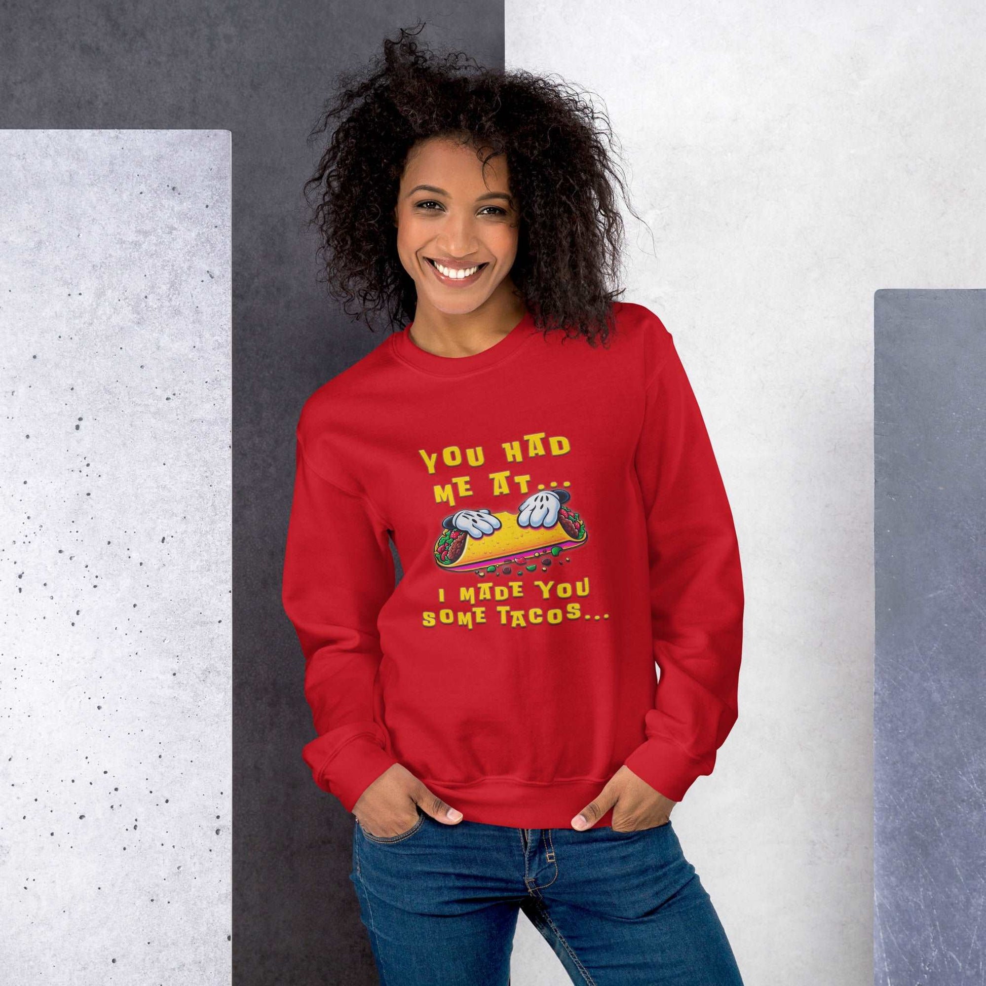 You Had me at... Unisex Sweatshirt - Elevaleaf - 