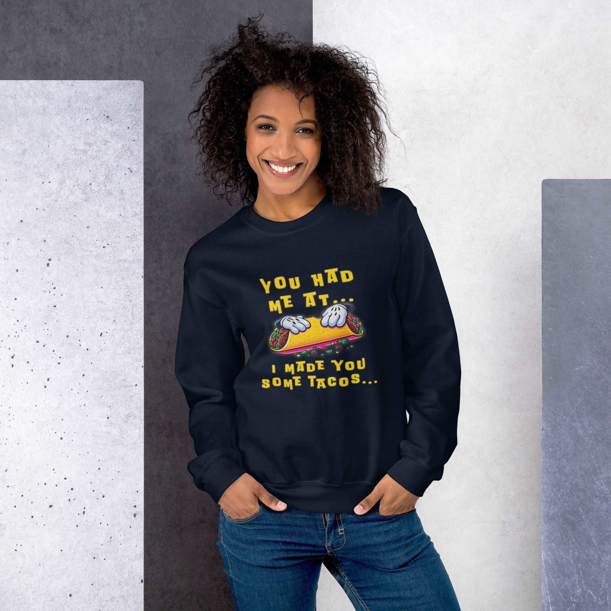You Had me at... Unisex Sweatshirt - Elevaleaf - 
