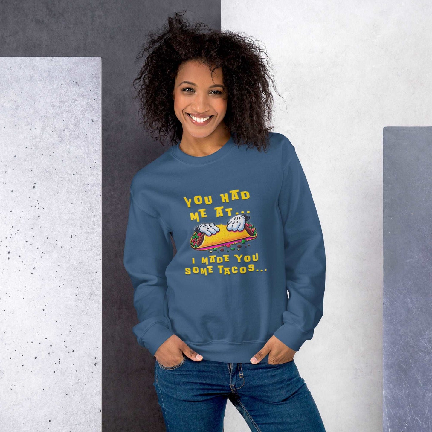 You Had me at... Unisex Sweatshirt - Elevaleaf - 