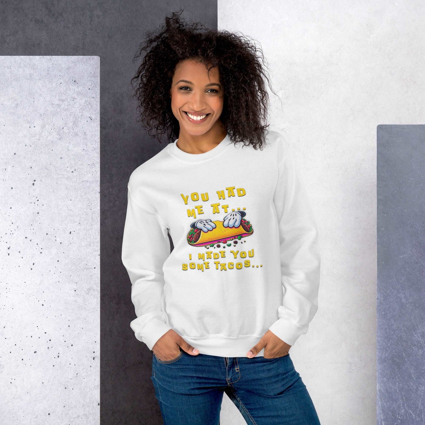 You Had me at... Unisex Sweatshirt - Elevaleaf - 