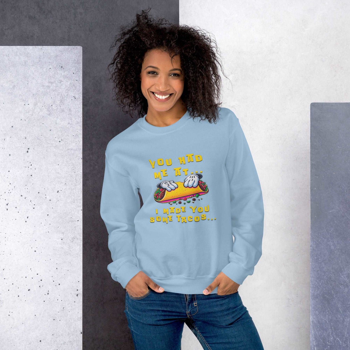 You Had me at... Unisex Sweatshirt - Elevaleaf - 